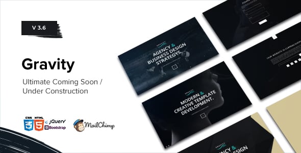 Gravity // Coming Soon - Under Construction
