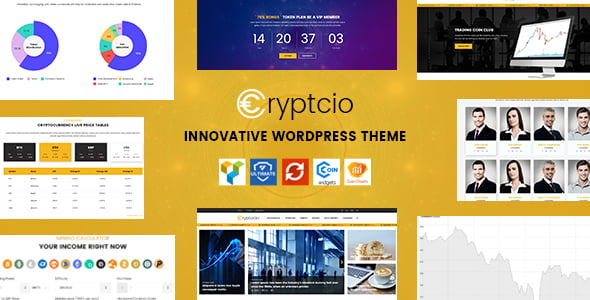Cryptcio - Innovative WordPress Theme