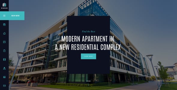 Windsor - Apartment Complex Single Property WordPress Theme