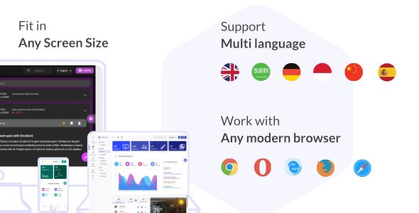 Enlite Prime - React Admin Dashboard Template For Full-Stack Developer