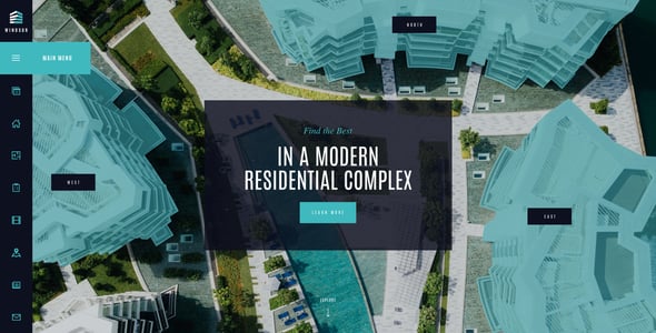 Windsor - Apartment Complex Single Property WordPress Theme