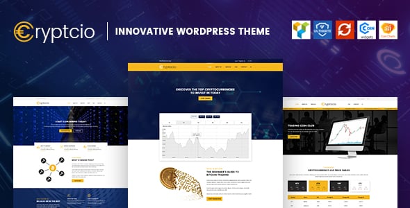Cryptcio - Innovative WordPress Theme