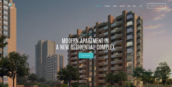 Windsor - Apartment Complex Single Property WordPress Theme