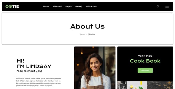OOTIE - Modern Blog UI Figma Template