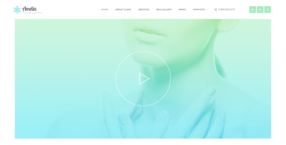 Accalia | Dermatology Clinic & Cosmetology WordPress Theme + Elementor