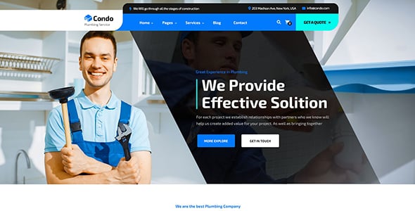 Condo - Construction WordPress Theme