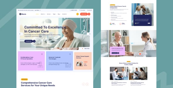 Mavis - Doctor & Medical Clinic Elementor WordPress Theme