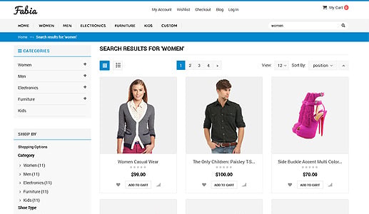 Fabia - Multipurpose Responsive WooCommerce WordPress Theme