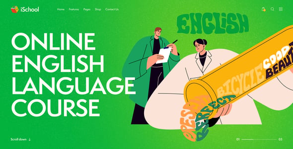 iSchool - Education & Online Courses WordPress Theme