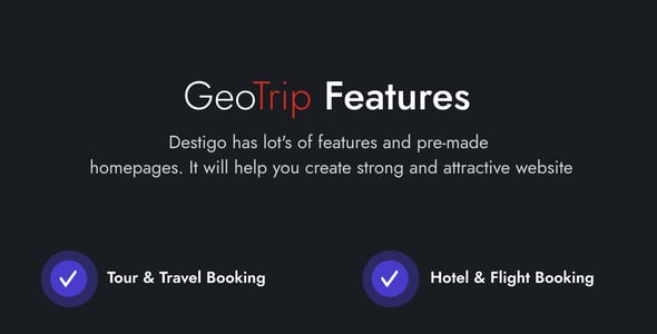 GeoTrip - Tour & Travel Agency HTML Template