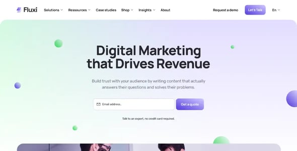 Fluxi -  SEO Digital Marketing HTML Template