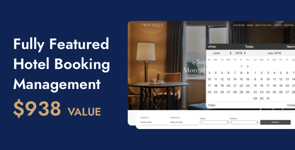 Hoteller Booking WordPress