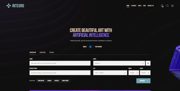 Integro — IT Services & Digital Agency WordPress Theme