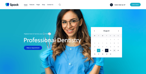 Spock - Medical WordPress Theme